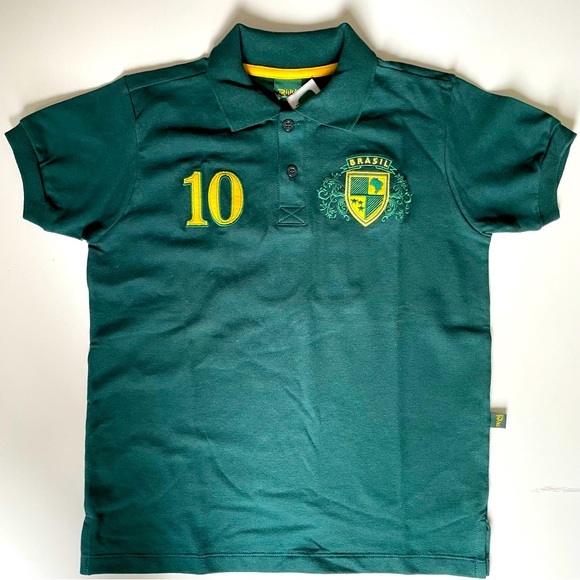 NWT Polo T-shirt Kids Embroidered / size L - Picture 2 of 8